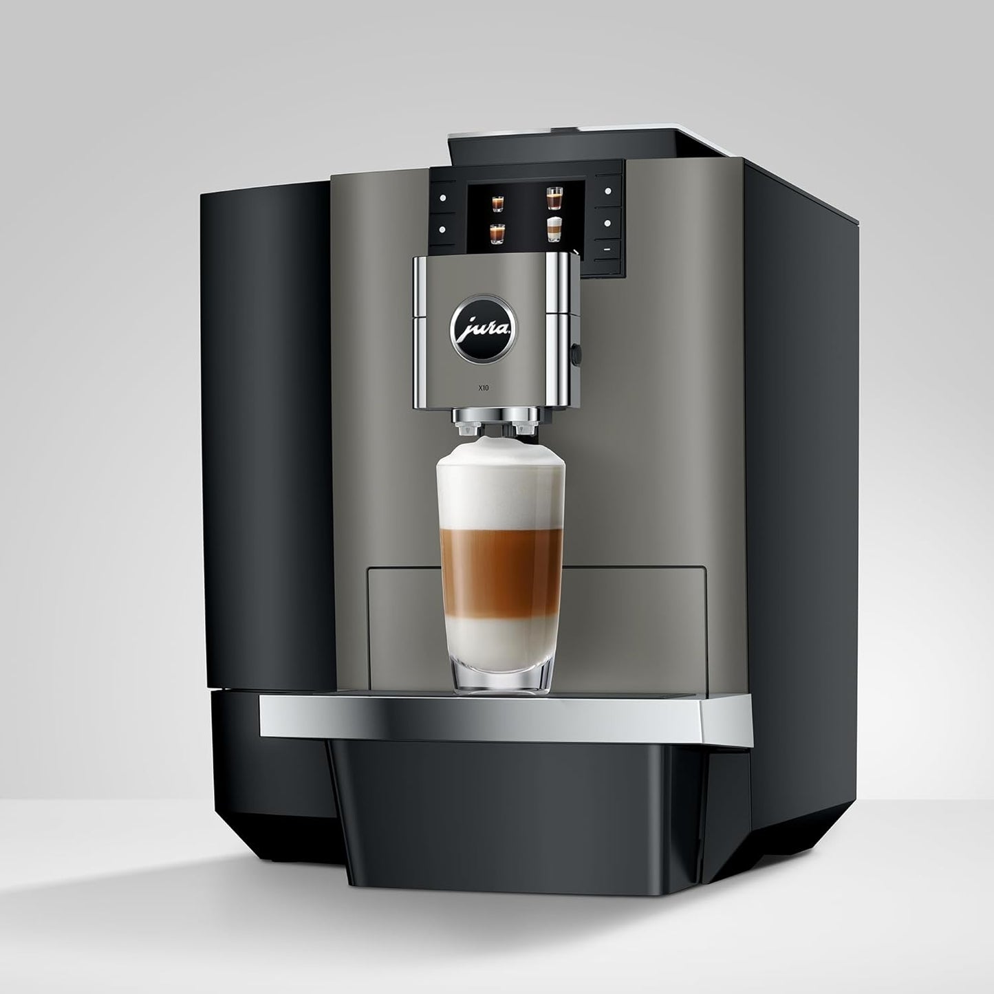 Jura X10, Dark Inox, 15783, Automatic Coffee Machine