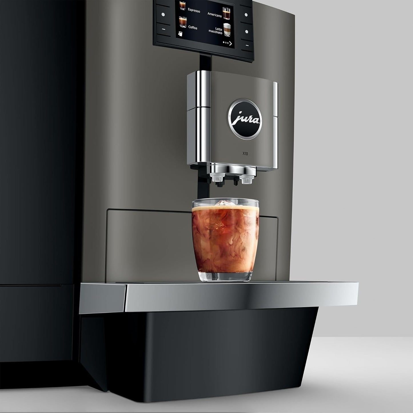 Jura X10, Dark Inox, 15783, Automatic Coffee Machine