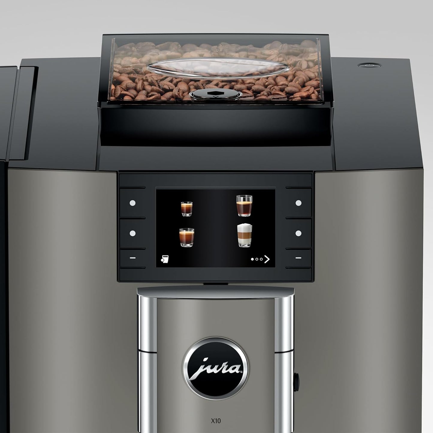 Jura X10, Dark Inox, 15783, Automatic Coffee Machine
