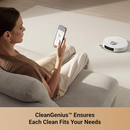 DREAME L10s Ultra Gen 2 Robot Vacuum and Mop, 10,000Pa Suction, MopExtend Tech, All-in-One Base Station, 75 Days Auto-Empty, Mop Self-Washing&Drying, Smart Obstacle Avoidance, Carpet Cleaning
