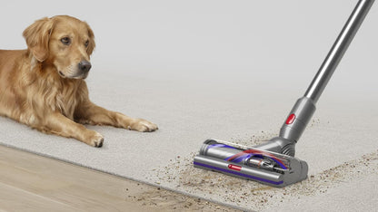 Dyson V15 Detect Plus Cordless Vacuum, Illumination Reveals dust, 240AW, 3 Power Modes, Up to 60 Minutes,² Deep Cleans Hard Floors and Carpets, Detangles pet Hair, Converts to Handheld