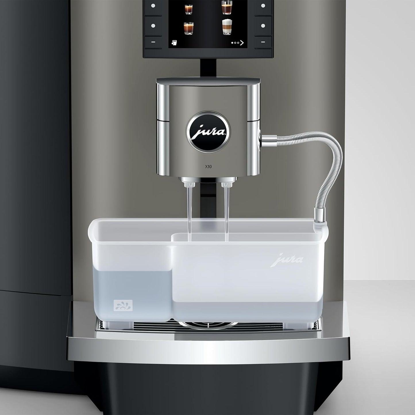 Jura X10, Dark Inox, 15783, Automatic Coffee Machine