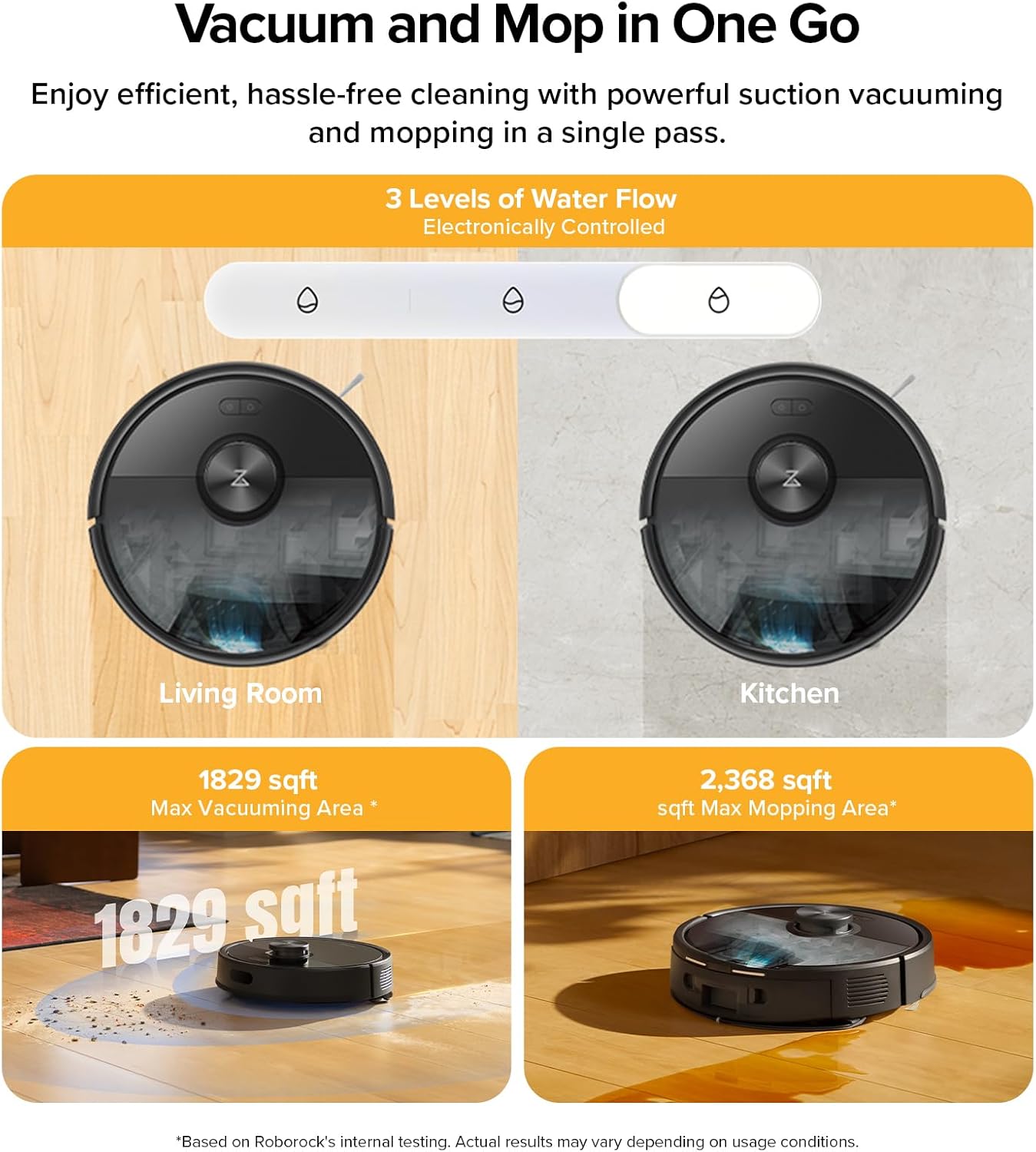 roborock Q7 M5+ Robot Vacuum and Mop, Upgraded from Q5 Max+, Up to 7-9 Weeks Self-Empty, 10000Pa Suction, Dual Anti-Tangle System for Pet Hair & Carpet, PreciSense LiDAR Navigation, App Control, Black