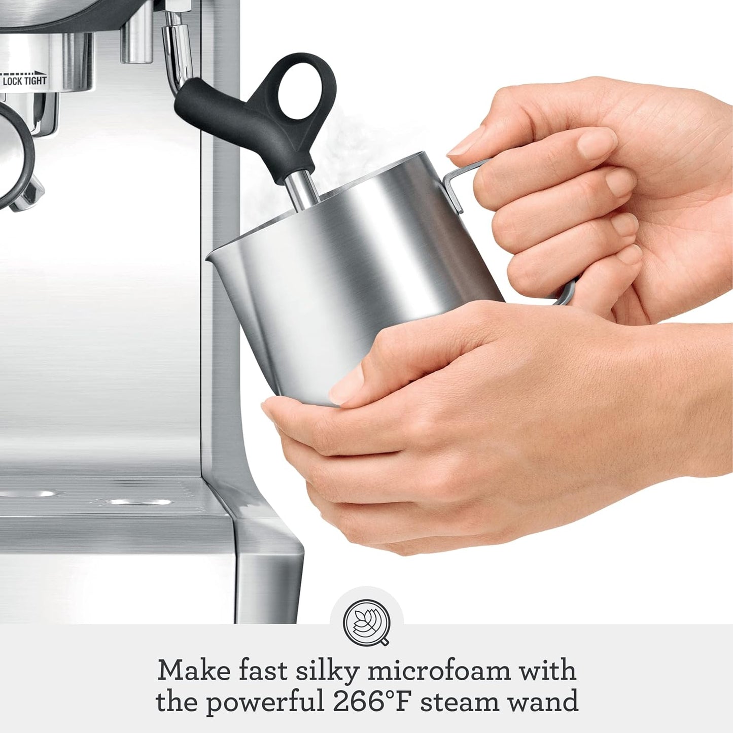 Breville Barista Express Espresso Machine BES870XL, Brushed Stainless Steel