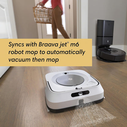 iRobot Roomba i7+ (7550) Robot Vacuum with Automatic Dirt Disposal- Empties Itself, Wi-Fi Connected, Smart Mapping, Works with Alexa, Ideal for Pet Hair, Carpets, Hard Floors