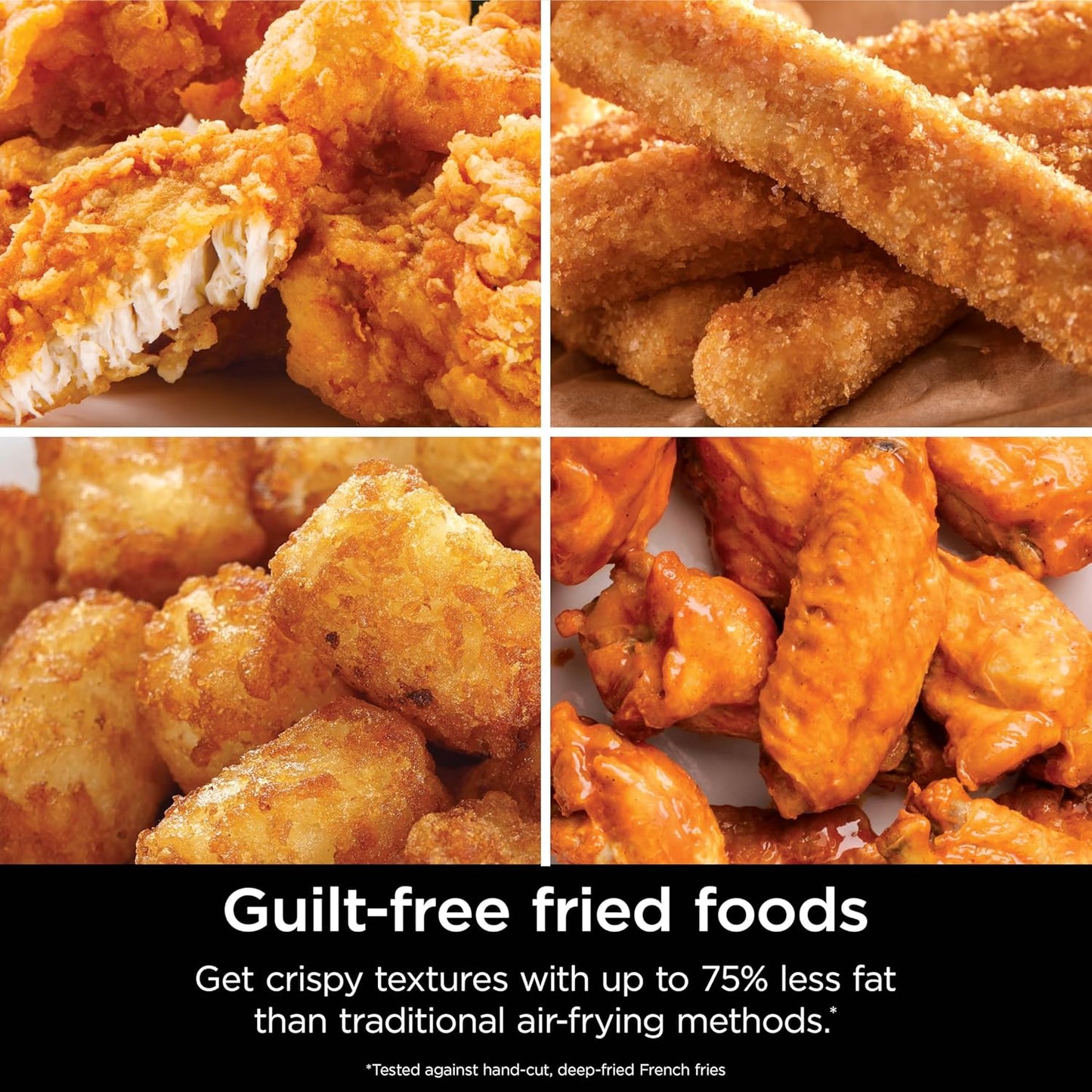 Ninja Air Fryer | 5 QT Capacity fit up to 4lbs of Fries | 5-in-1 Air Fry, Bake, Roast, Reheat, & Dehydrate | 400°F | Air Crisp Technology | 1750 Watts | Nonstick Basket & Crisper Plate | Grey | AF142